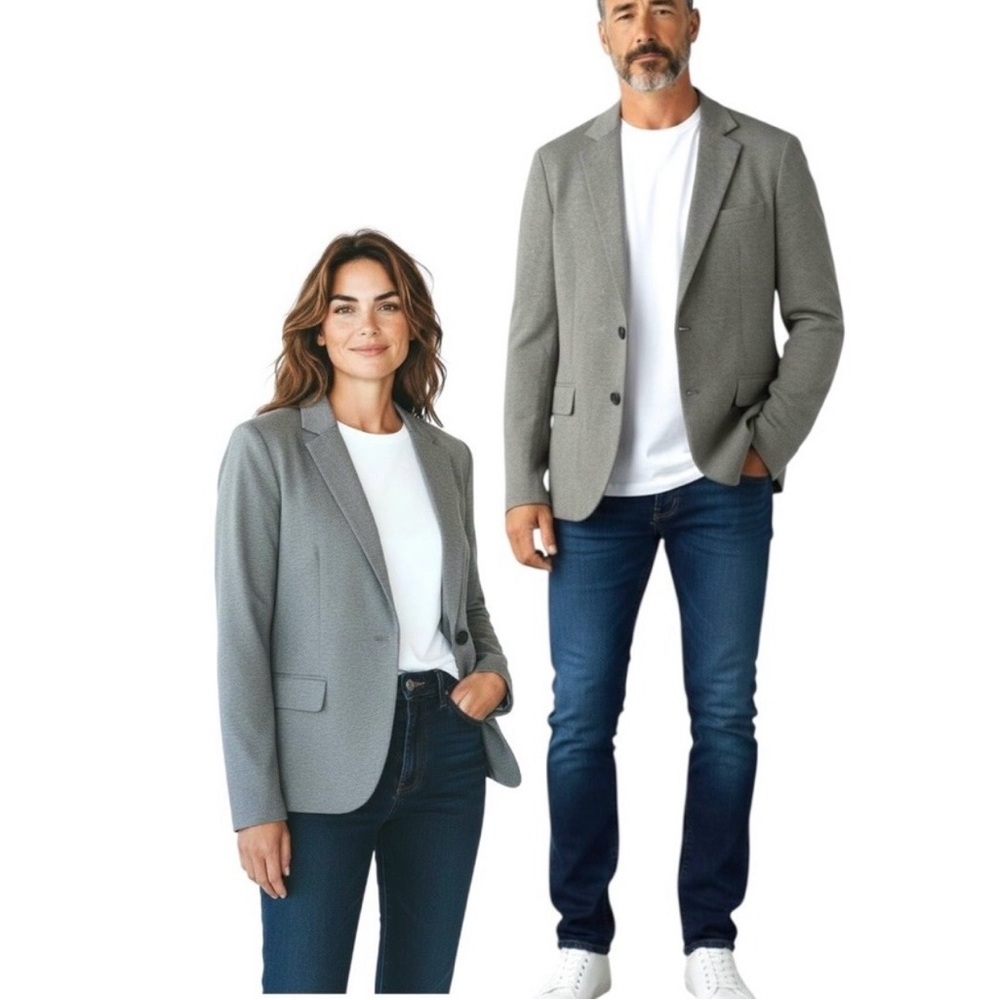 Zara man Gray Blazer unisex men’s jacket size small